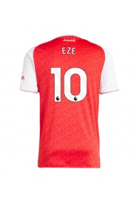 Fotbalové Dres Arsenal Eberechi Eze #10 Domácí Oblečení 2025-26 Krátký Rukáv